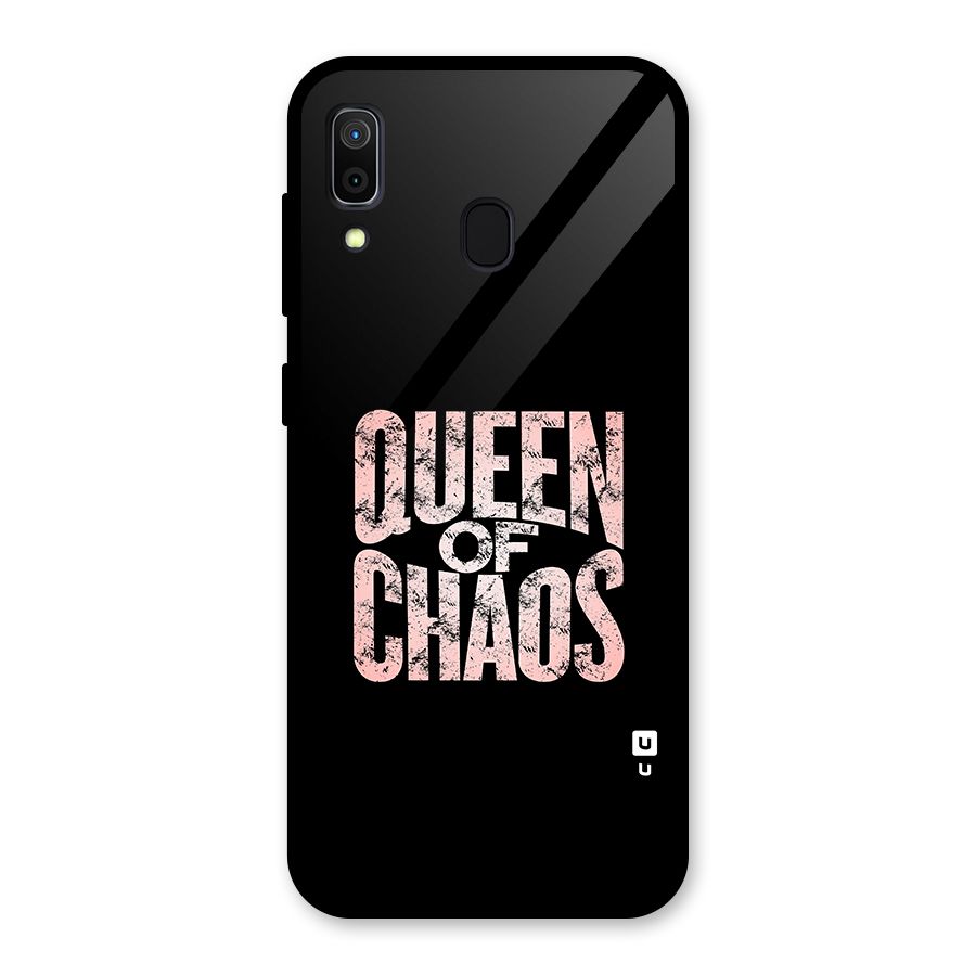 Queen of Chaos Glass Back Case for Galaxy A30