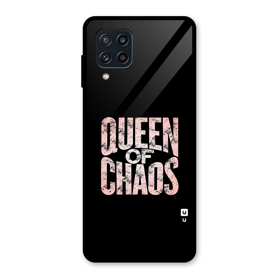 Queen of Chaos Glass Back Case for Galaxy M32