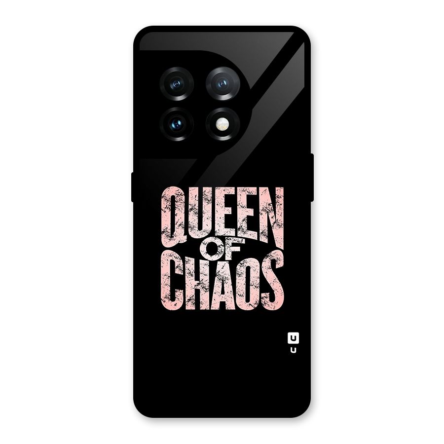 Queen of Chaos Glass Back Case for OnePlus 11