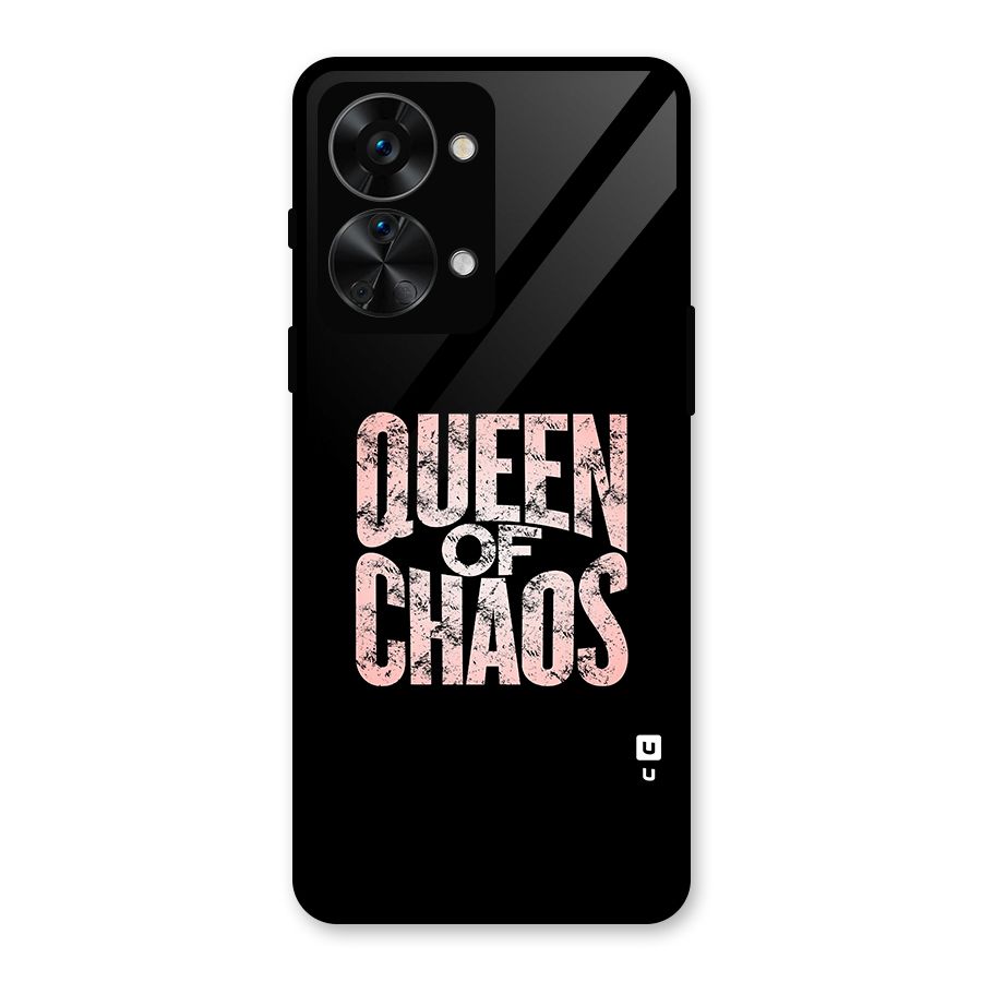 Queen of Chaos Glass Back Case for OnePlus Nord 2T
