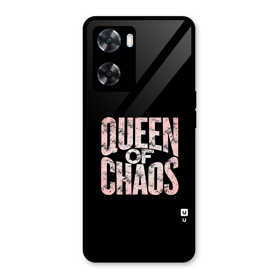 Queen of Chaos Glass Back Case for Oppo A77