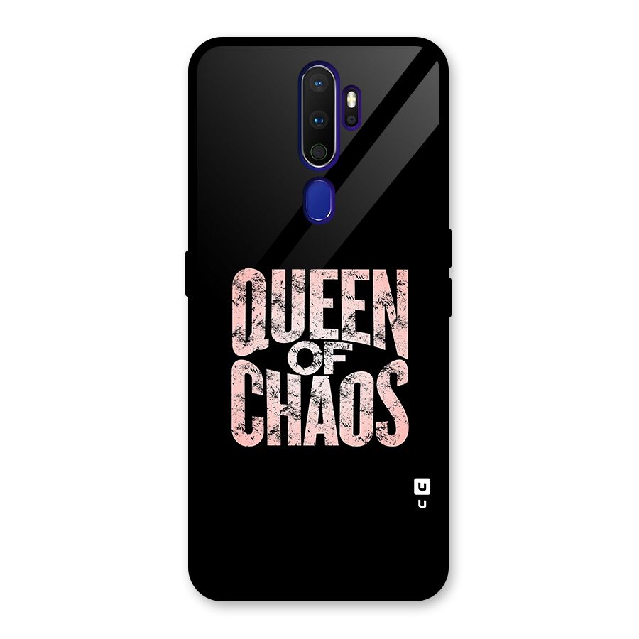 Queen of Chaos Glass Back Case for Oppo A9 (2020)
