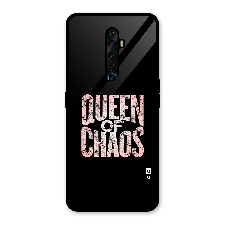 Queen of Chaos Glass Back Case for Oppo Reno2 F