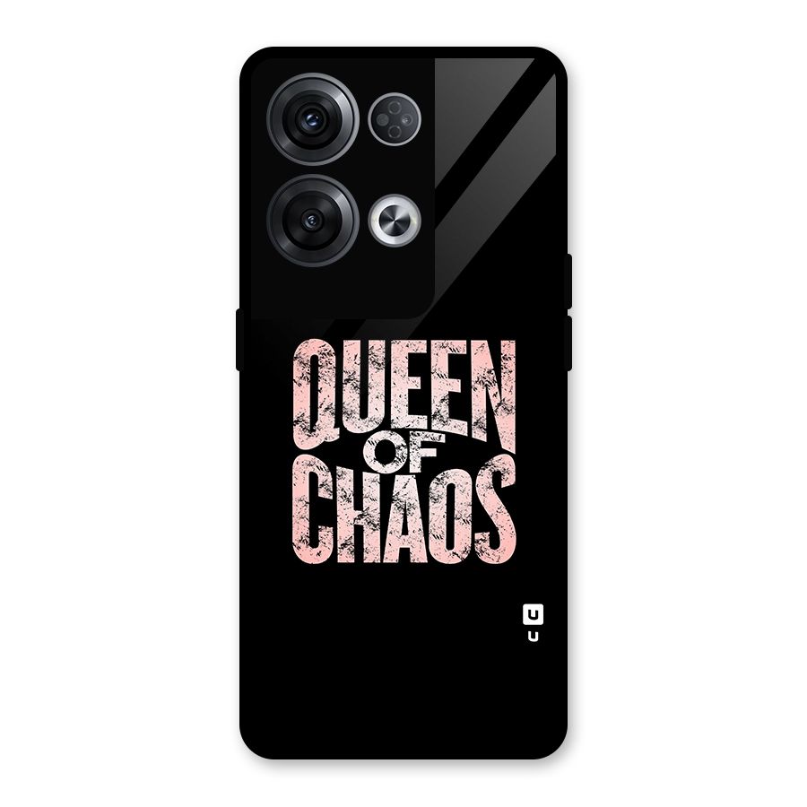 Queen of Chaos Glass Back Case for Oppo Reno8 Pro 5G