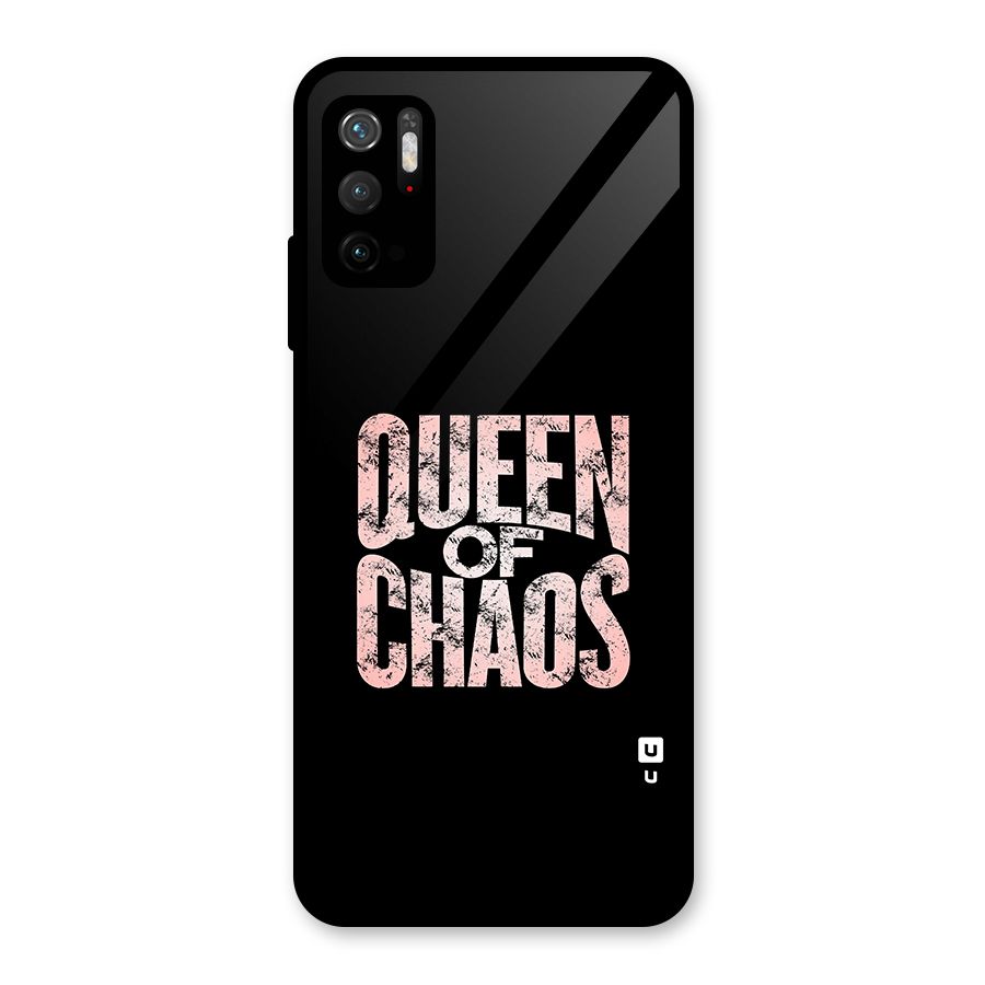 Queen of Chaos Glass Back Case for Poco M3 Pro 5G