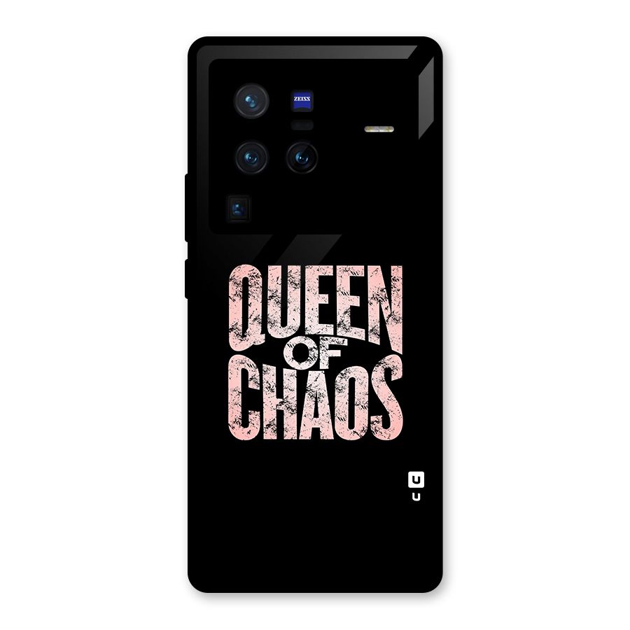 Queen of Chaos Glass Back Case for Vivo X80 Pro