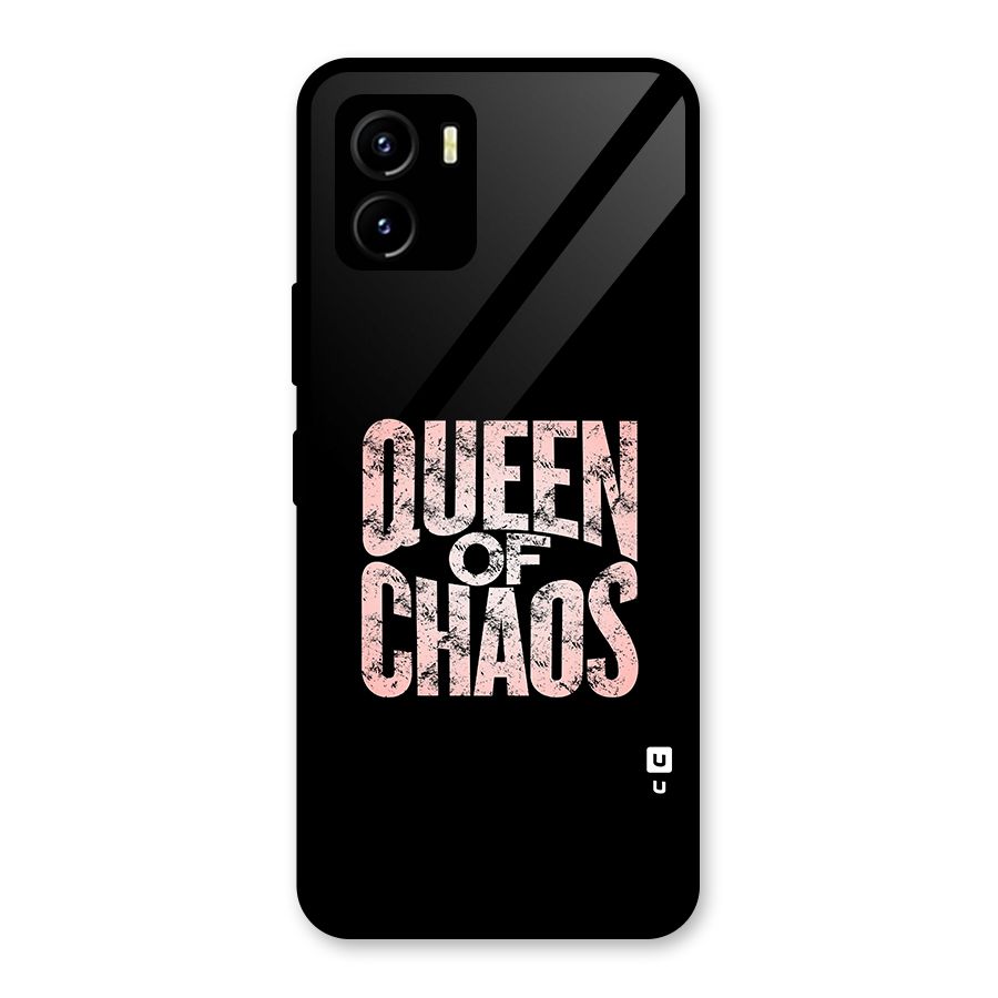 Queen of Chaos Glass Back Case for Vivo Y15s