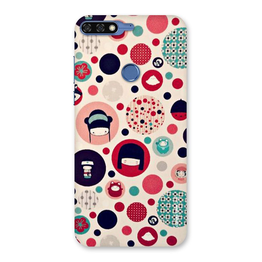 Quirky Back Case for Honor 7C