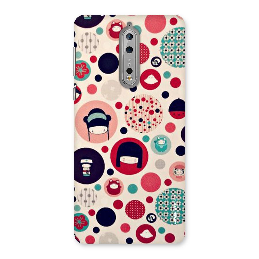 Quirky Back Case for Nokia 8
