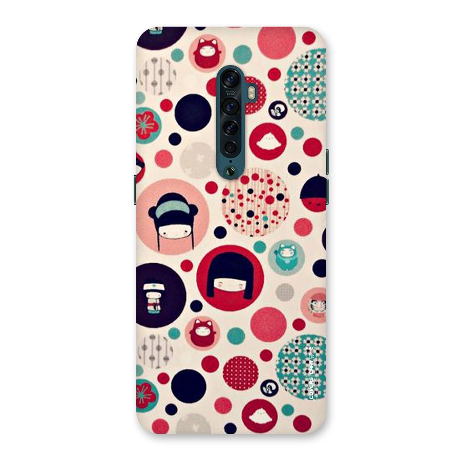 Quirky Back Case for Oppo Reno2