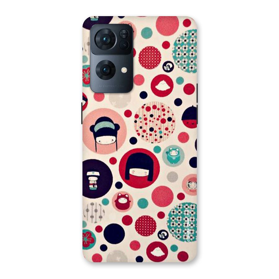 Quirky Back Case for Oppo Reno7 Pro 5G