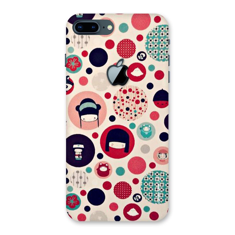 Quirky Back Case for iPhone 7 Plus Apple Cut