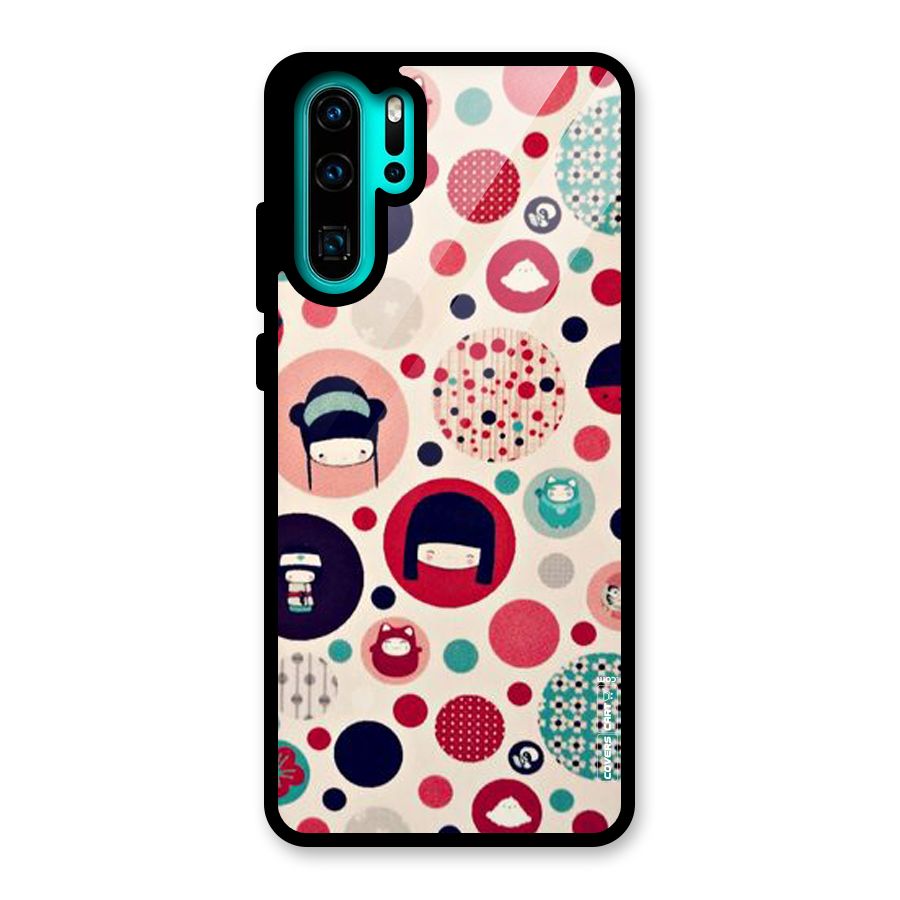 Quirky Glass Back Case for Huawei P30 Pro