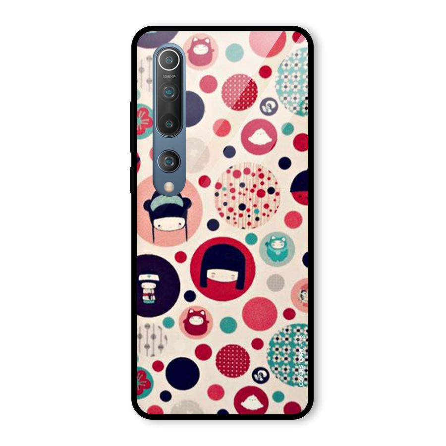 Quirky Glass Back Case for Mi 10