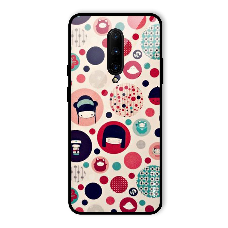 Quirky Glass Back Case for OnePlus 7 Pro