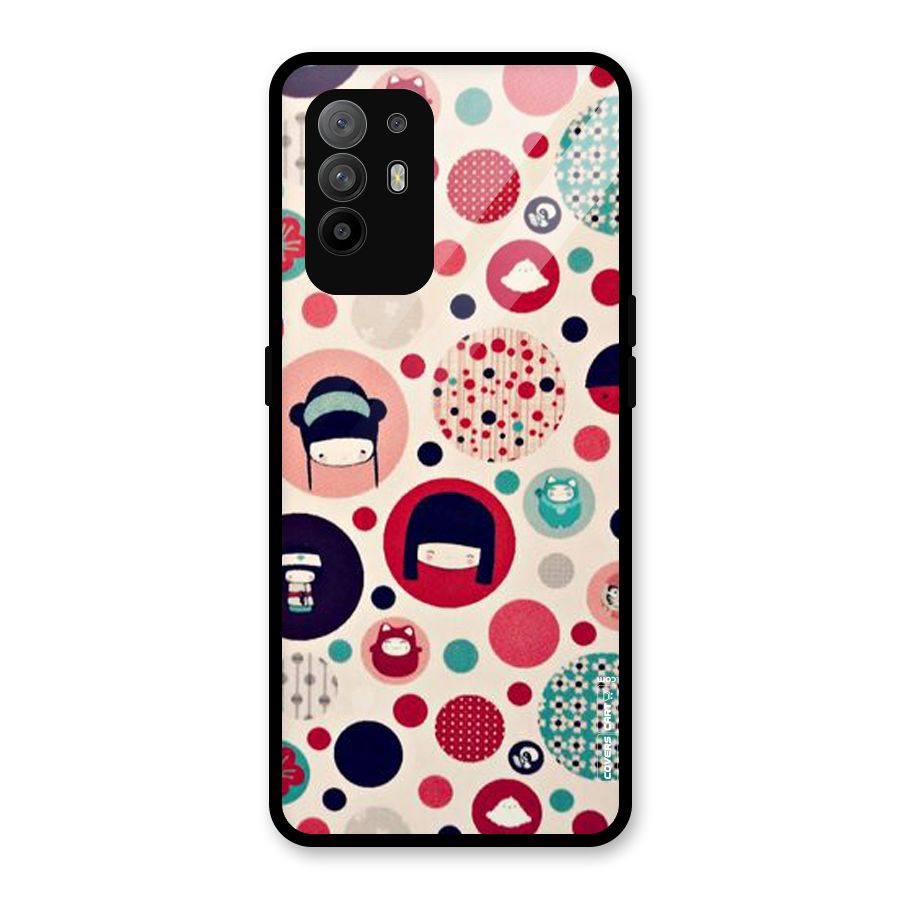 Quirky Glass Back Case for Oppo F19 Pro Plus 5G