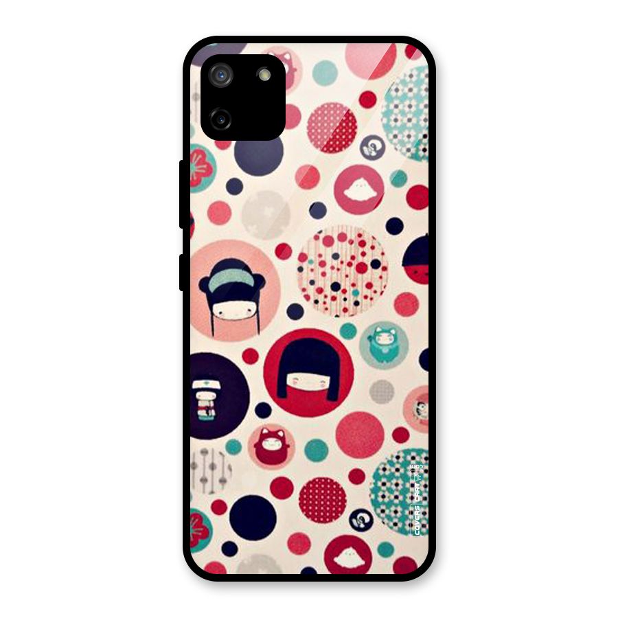 Quirky Glass Back Case for Realme C11