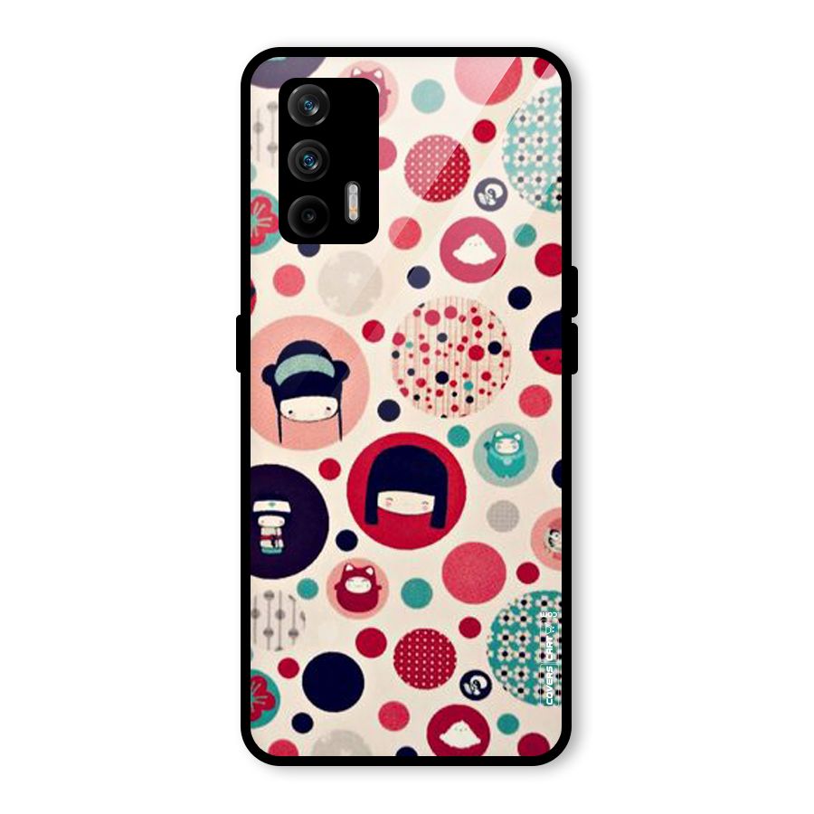 Quirky Glass Back Case for Realme GT 5G