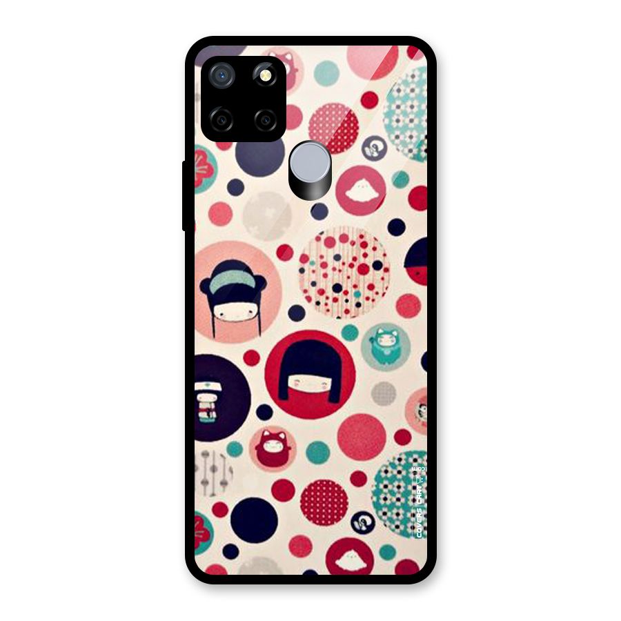Quirky Glass Back Case for Realme Narzo 20