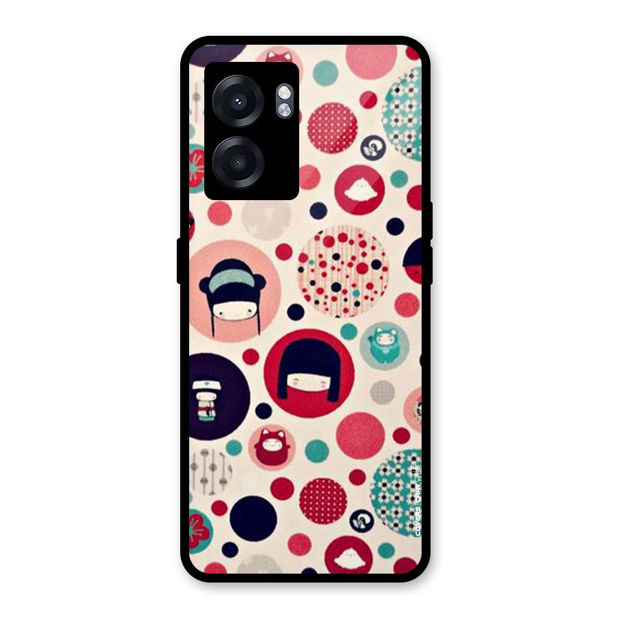 Quirky Glass Back Case for Realme Narzo 50 5G