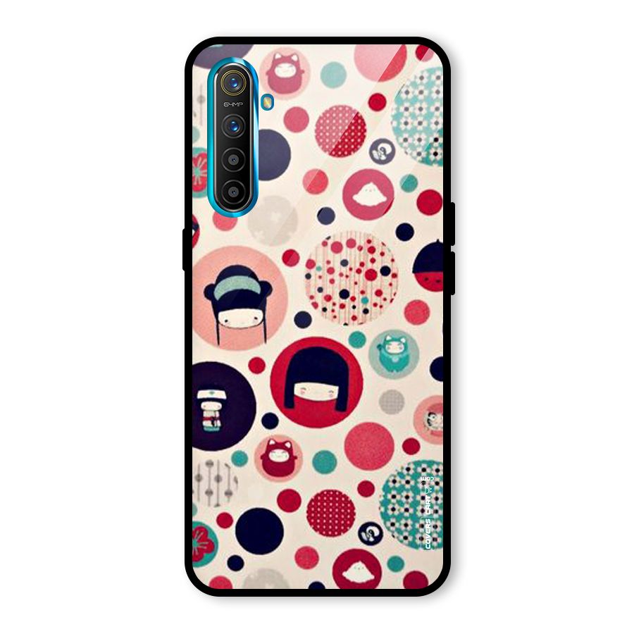 Quirky Glass Back Case for Realme X2