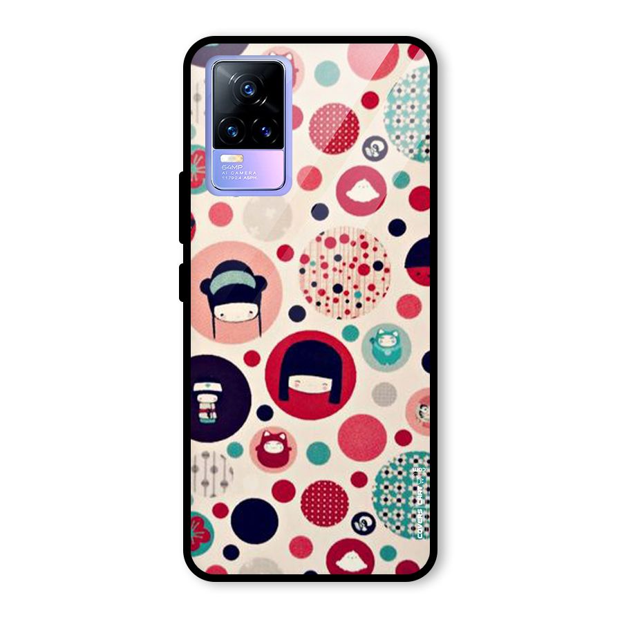 Quirky Glass Back Case for Vivo Y73
