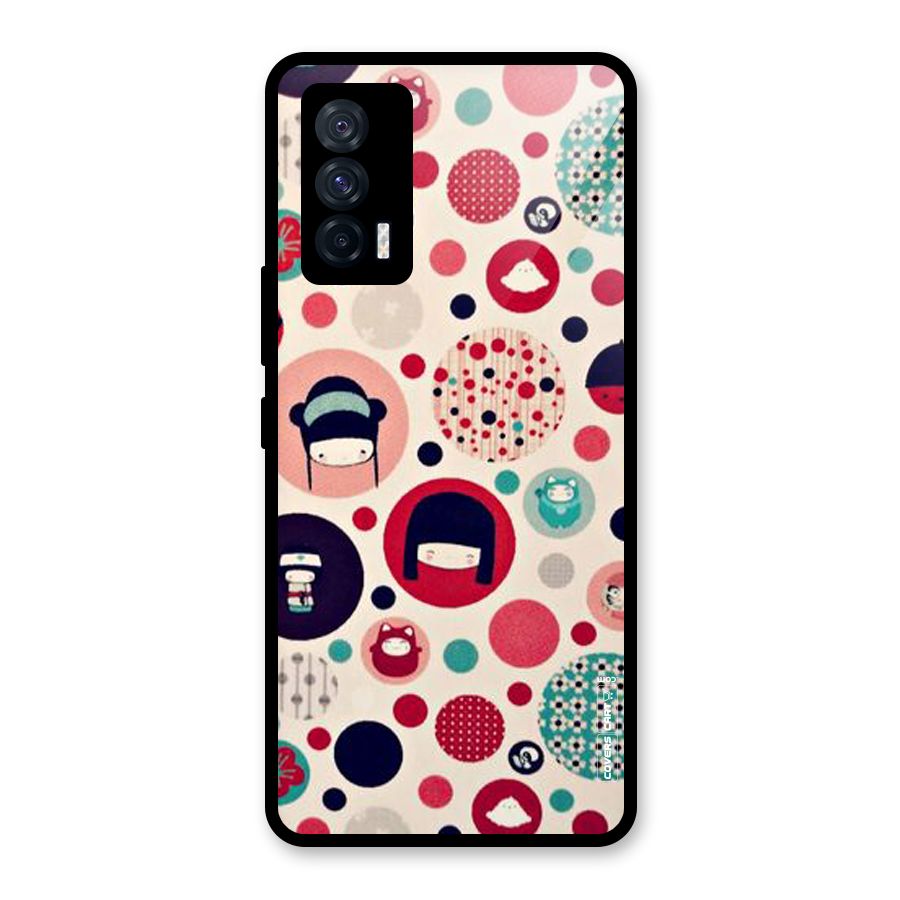 Quirky Glass Back Case for Vivo iQOO 7 5G