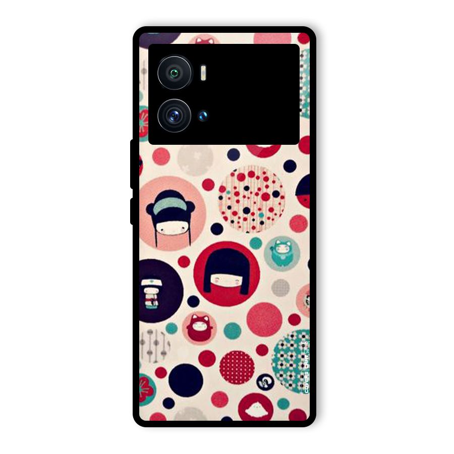 Quirky Glass Back Case for Vivo iQOO 9 Pro