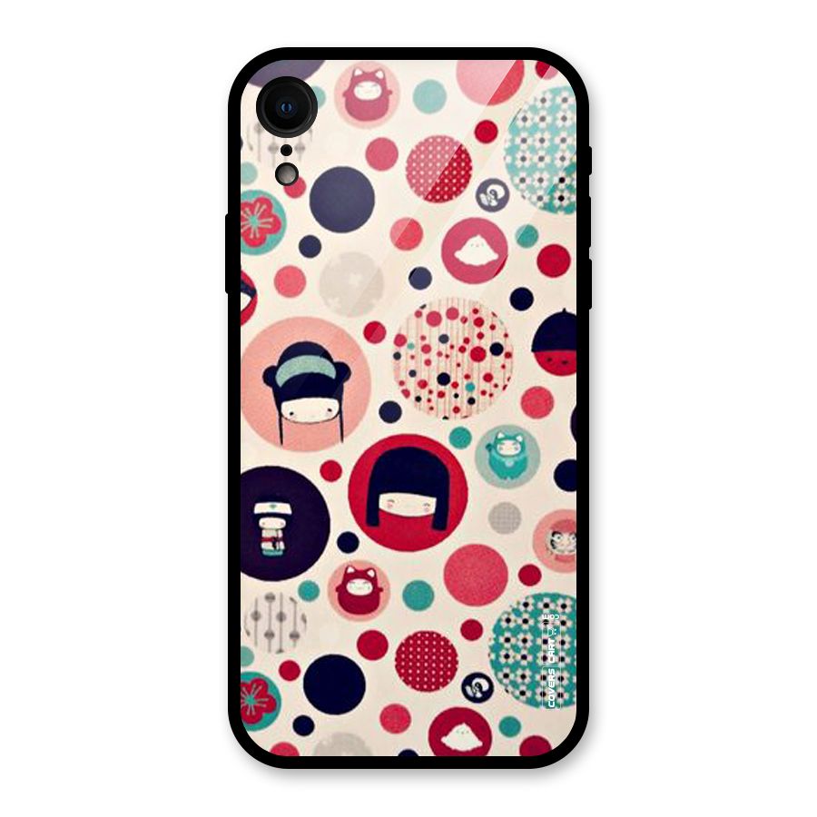 Quirky Glass Back Case for XR
