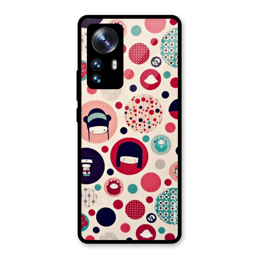 Quirky Glass Back Case for Xiaomi 12 Pro