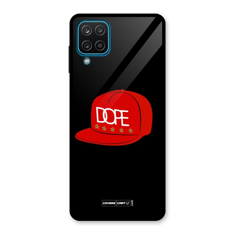 RAA Dope Glass Back Case for Galaxy A12