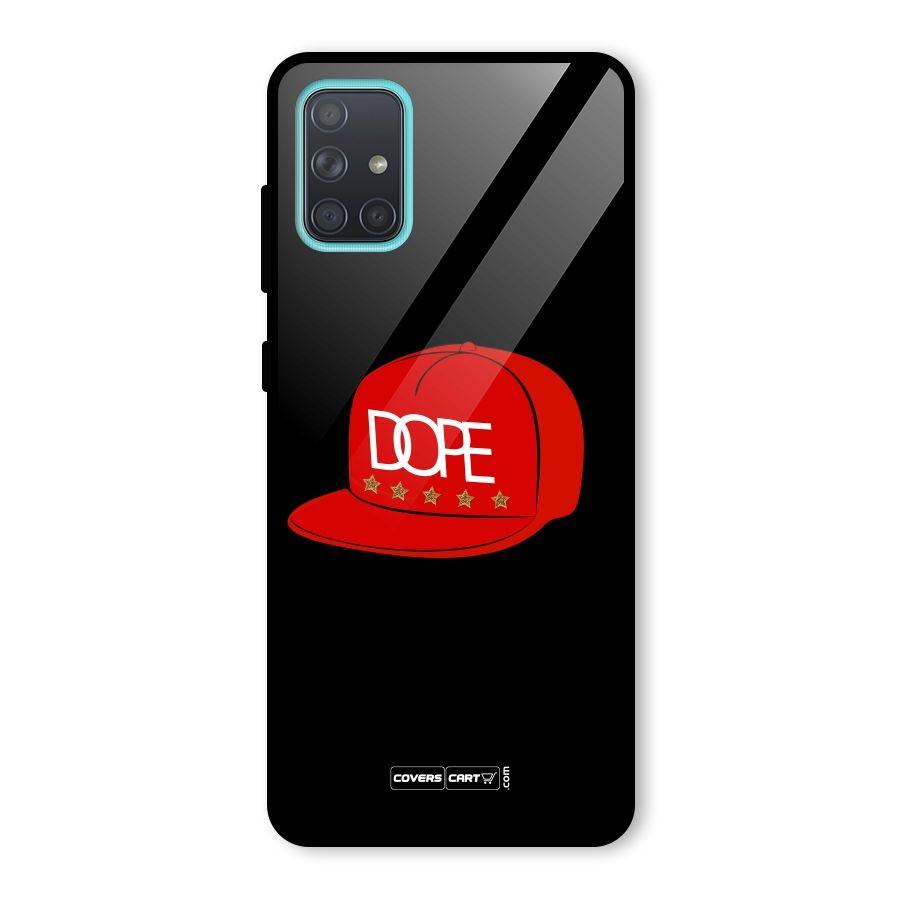 RAA Dope Glass Back Case for Galaxy A71