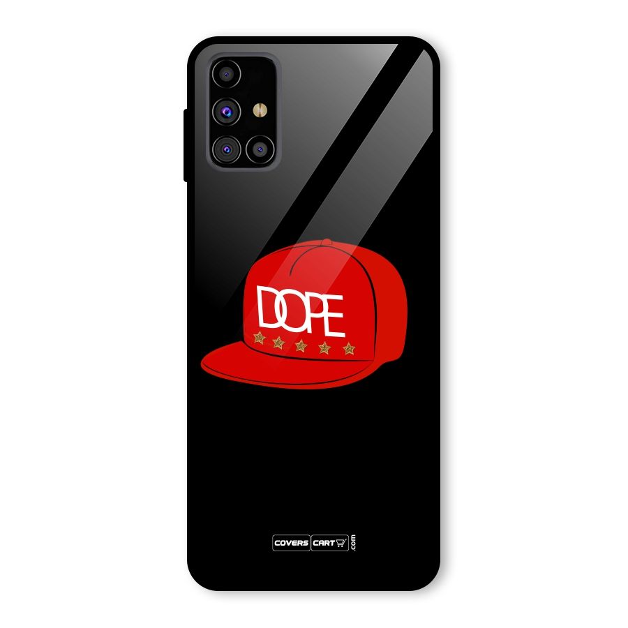 RAA Dope Glass Back Case for Galaxy M31s