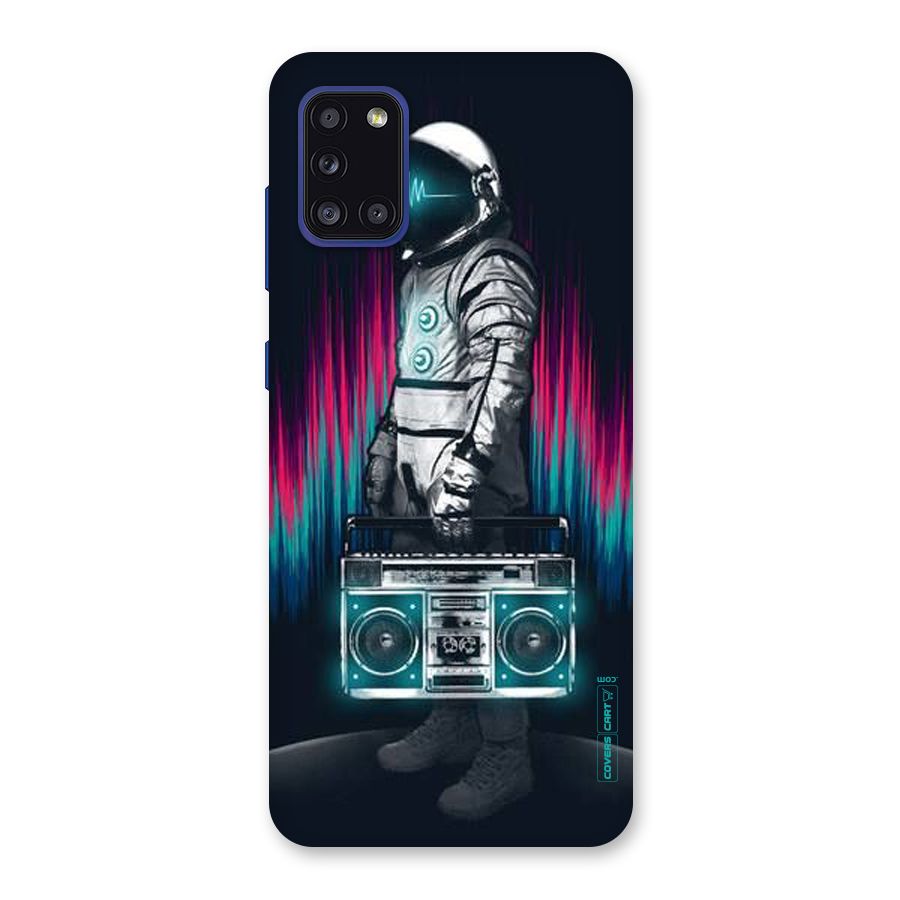 Radio Man Back Case for Galaxy A31