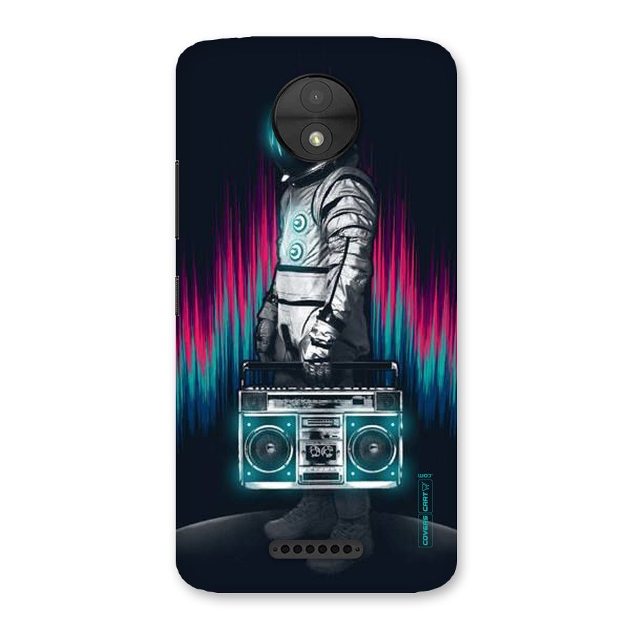 Radio Man Back Case for Moto C