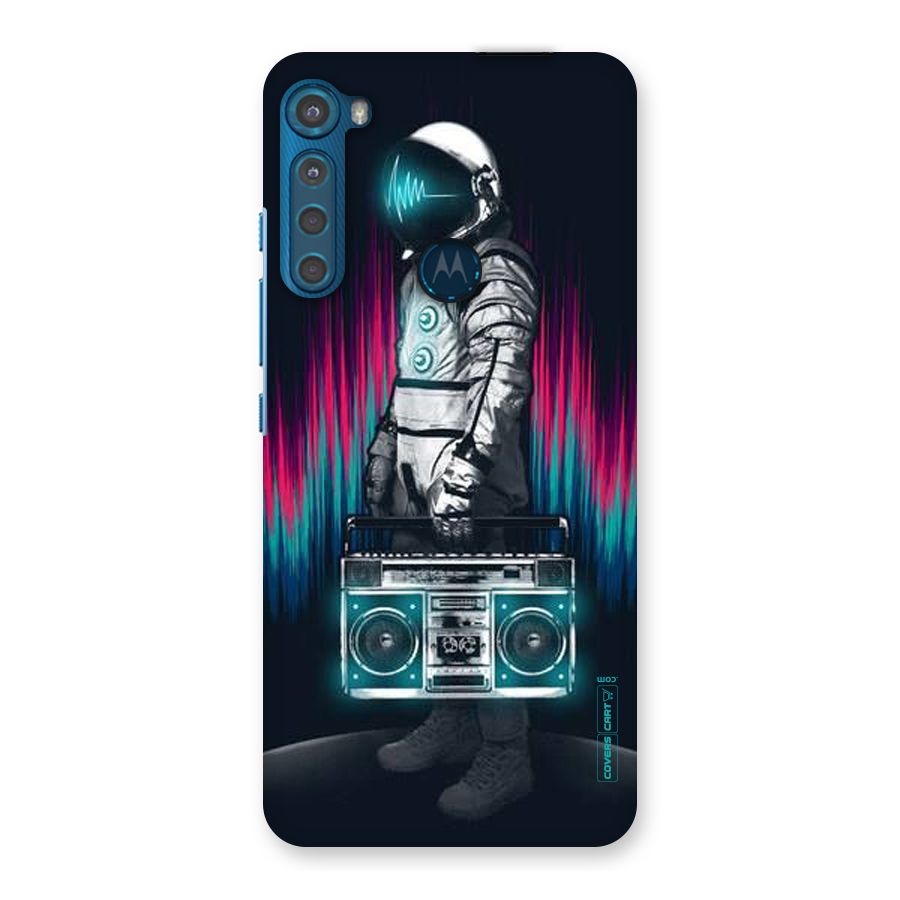 Radio Man Back Case for Motorola One Fusion Plus