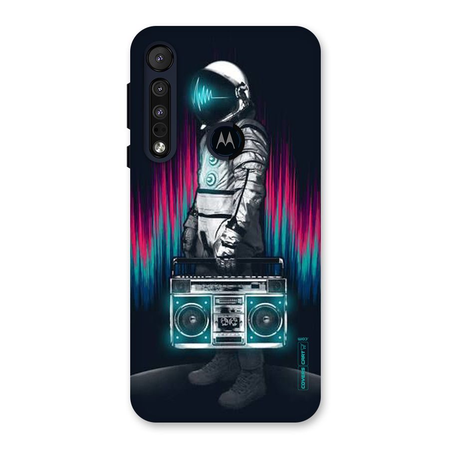 Radio Man Back Case for Motorola One Macro