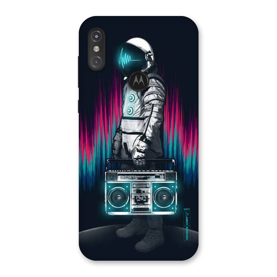 Radio Man Back Case for Motorola One Power