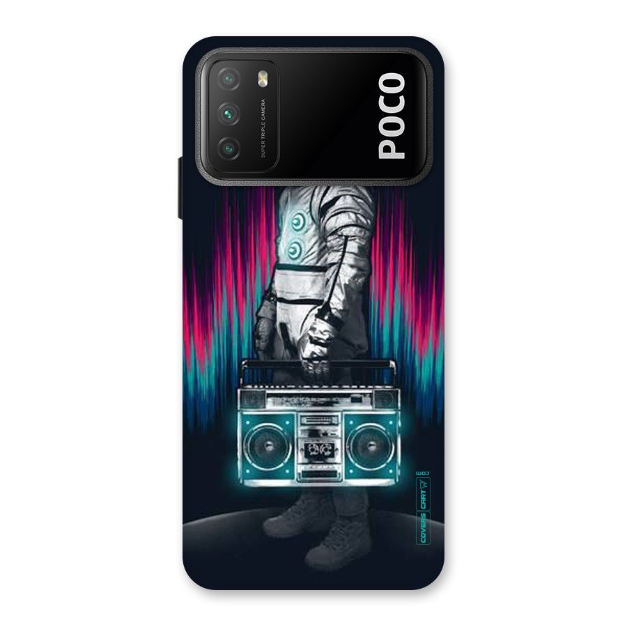 Radio Man Back Case for Poco M3