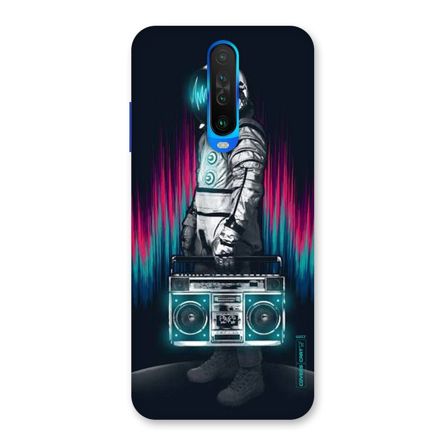 Radio Man Back Case for Poco X2