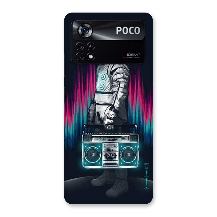 Radio Man Back Case for Poco X4 Pro 5G