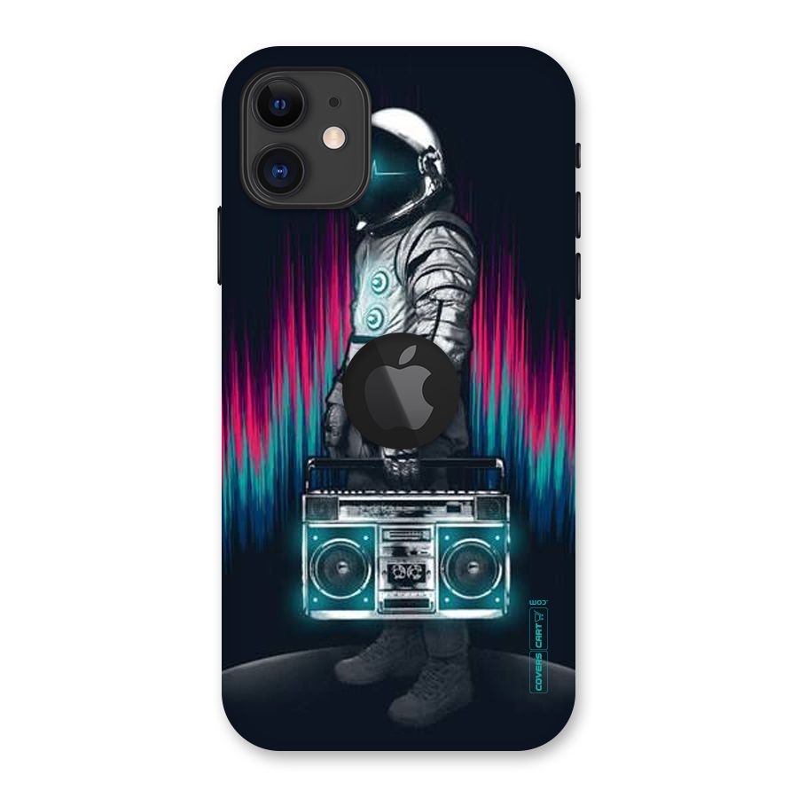 Radio Man Back Case for iPhone 11 Logo Cut