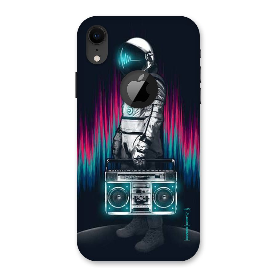 Radio Man Back Case for iPhone XR Logo Cut
