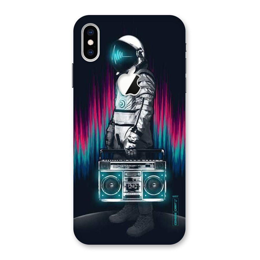 Radio Man Back Case for iPhone XS Max Apple Cut