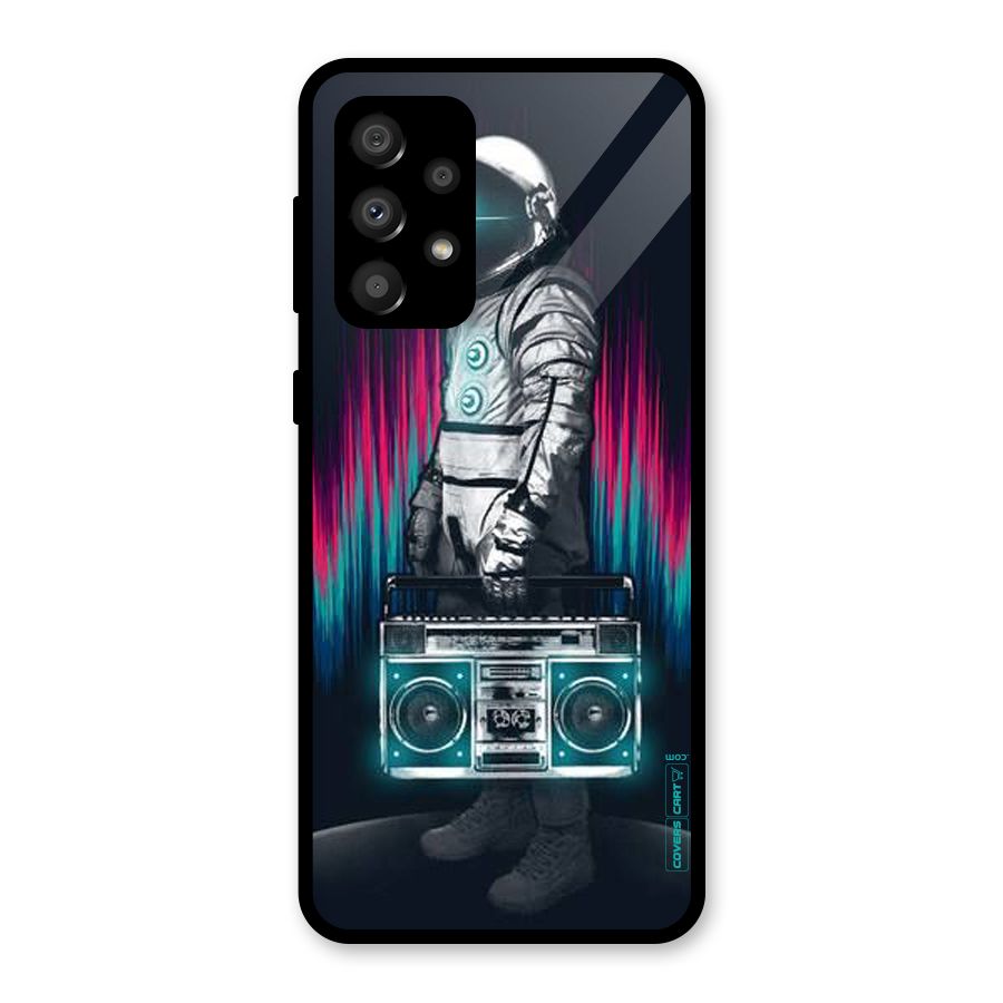 Radio Man Glass Back Case for Galaxy A32