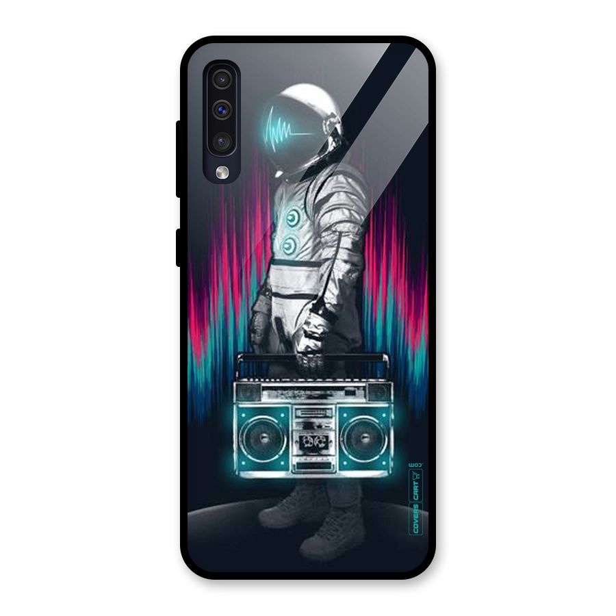 Radio Man Glass Back Case for Galaxy A50