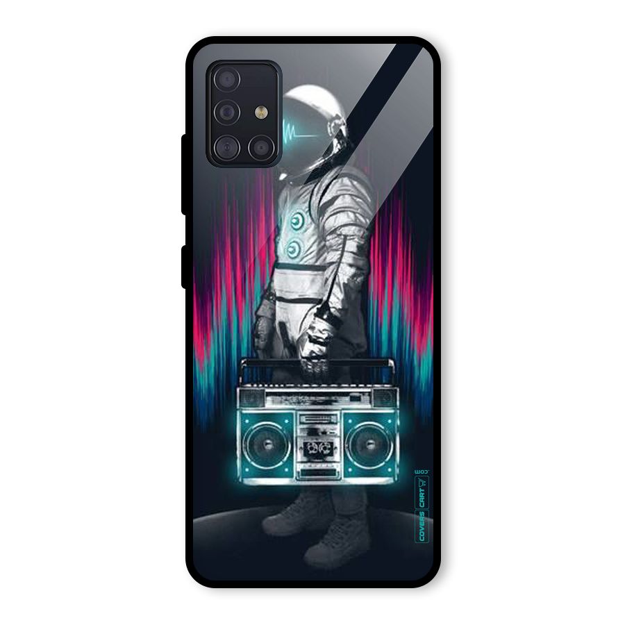 Radio Man Glass Back Case for Galaxy A51