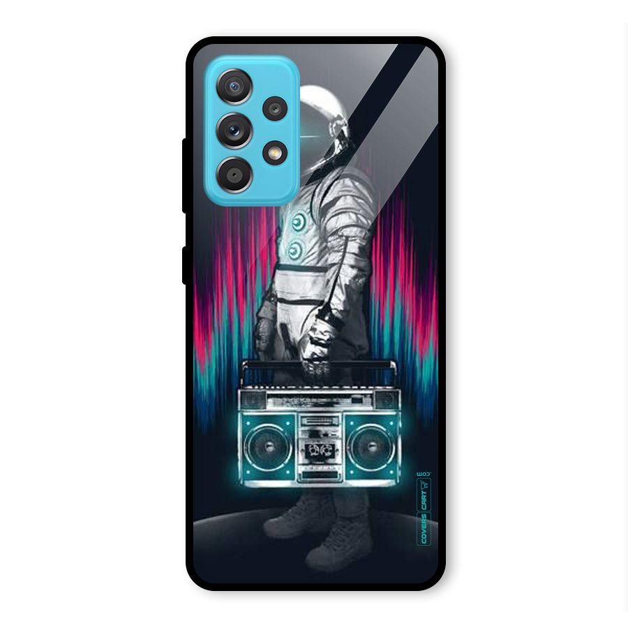 Radio Man Glass Back Case for Galaxy A52