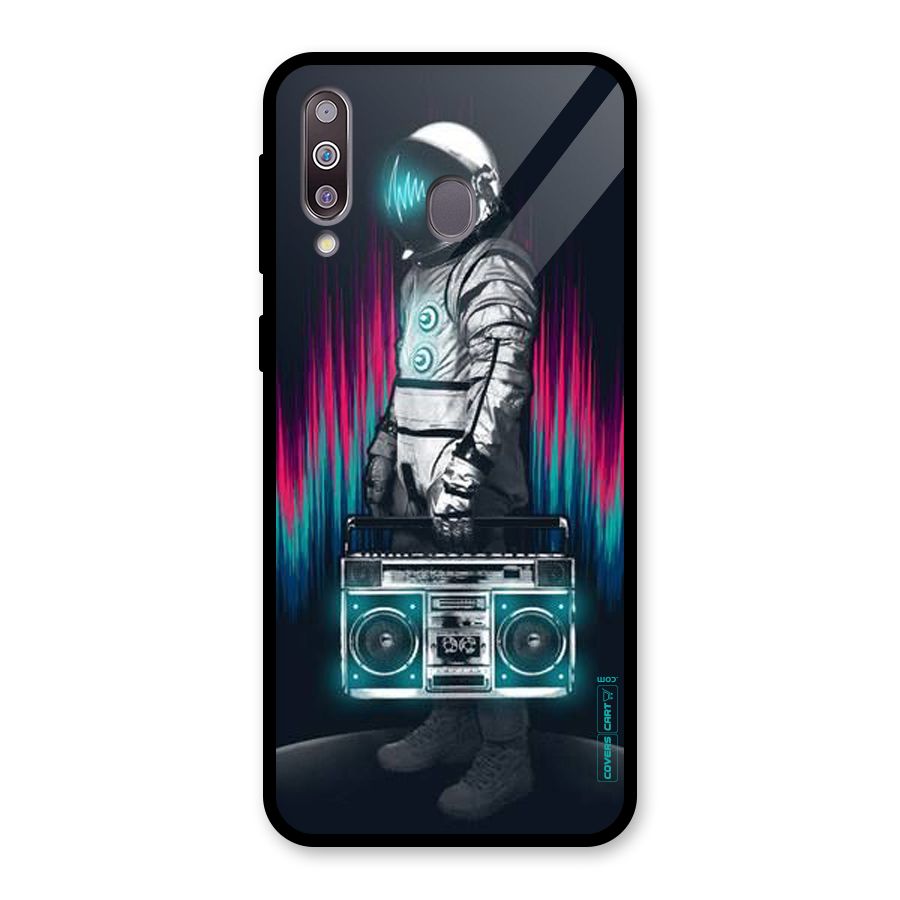 Radio Man Glass Back Case for Galaxy M30