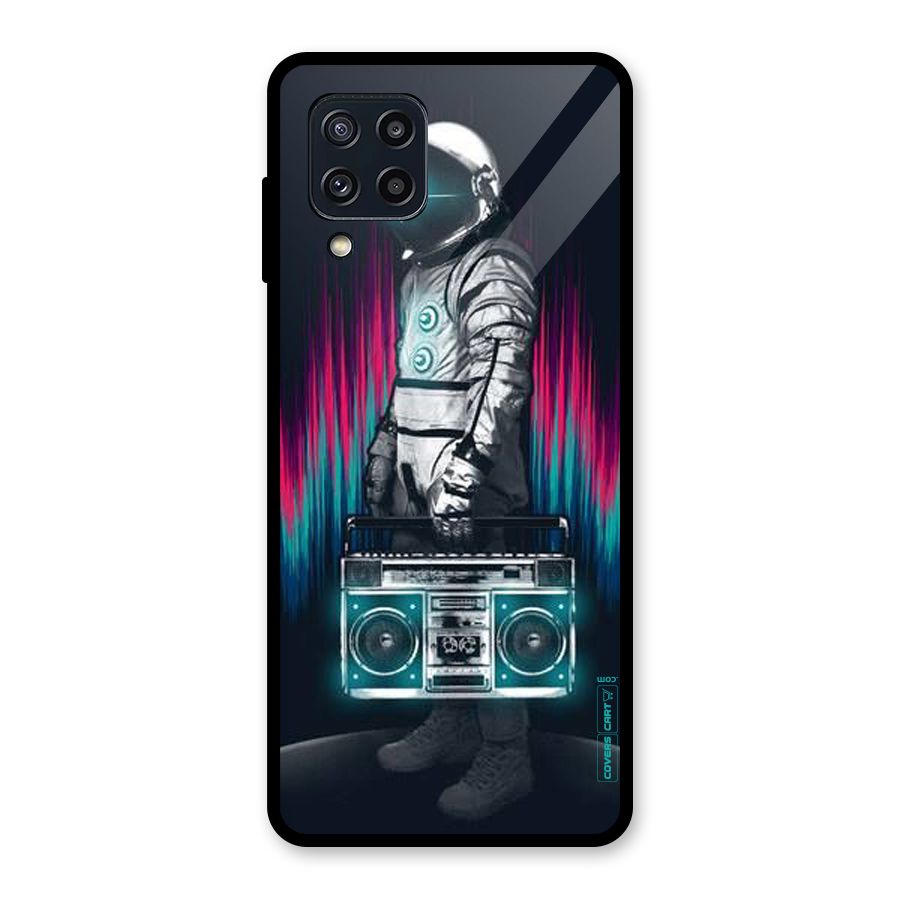Radio Man Glass Back Case for Galaxy M32